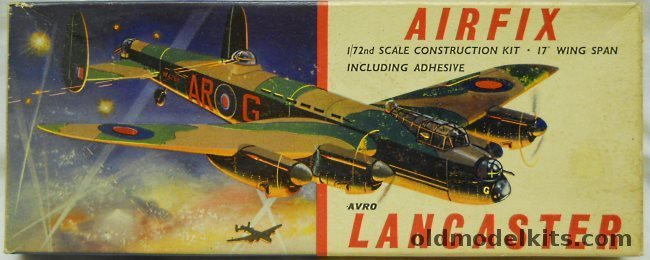 Airfix 1/72 Avro Lancaster, 1418 plastic model kit